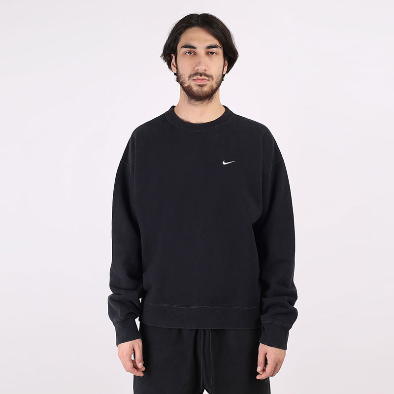 Мужская толстовка Nike NikeLab Washed Crew (CZ5353-010)  - цена, описание, фото 3